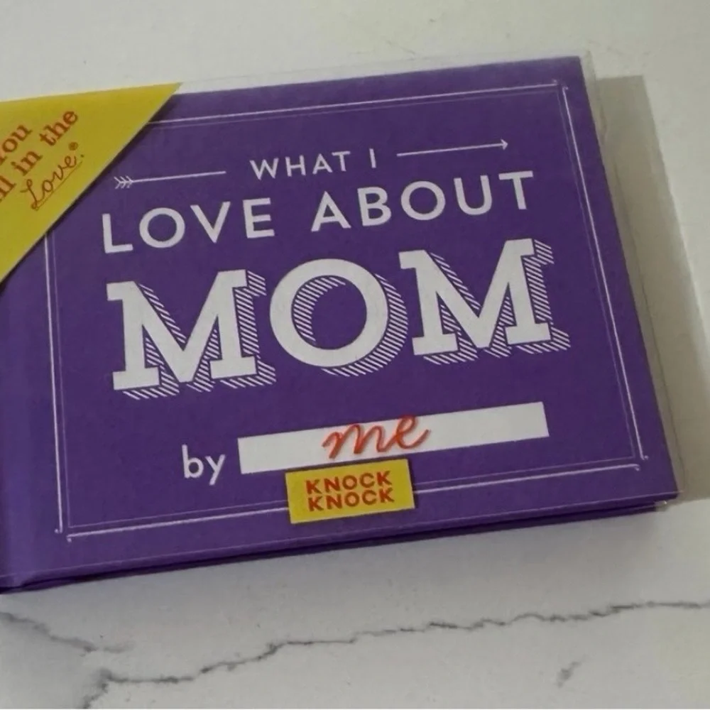 Knock Knock Purple Fill-in-the-Blank Book